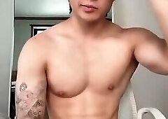 Korean big boy handjob