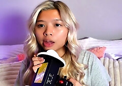 Ear eating, asmr ear licking