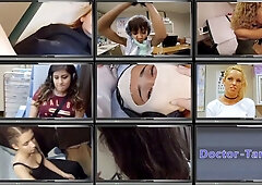 Black beauty Solana nervously undergoes her first gynecological exam in Doctor Tampa's clinic