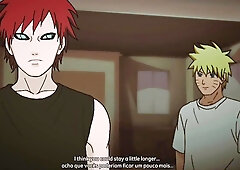 Jin2riki Ep 02 - Beau's One Night - Naruto and Gaara Manga Porn Bara Yaoi