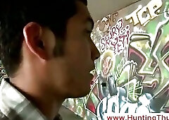 Interracial graffiti painters