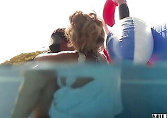 MILFY Wicked Blond mother I'd like to fuck Kate Dalia Has to Sneak Her Male Toy Out Of The Abode When Hubby Comes Home Early