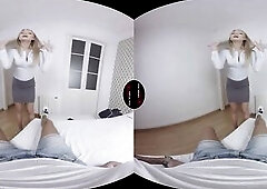 VirtualRealPorn.com - Theres stranger in my apartment