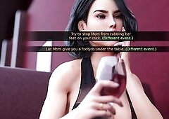 MILFY TOWN - Sex Scene #5 Dating with Sexy Step Mother I'd Like To Fuck - cg game