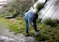 nlboots - outdoors in the september rain