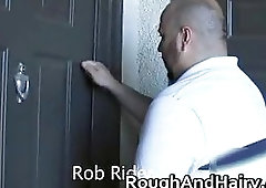 Two hairy gay dudes love sucking hard dick