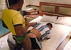 Mexican Black-haired Takes Me to a Hotel and Inseminates My Butt Many Times