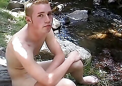 Solo Twinks Whacking Off Outdoor