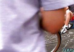 Rude fuckers lead a boy astray