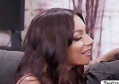 Busty shemale analed by mistress cock