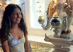 A Young Nymphomaniac got Lost in the Park - I Brought Her to My House and Fuc...