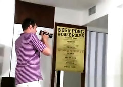 A rather sticky gay college party