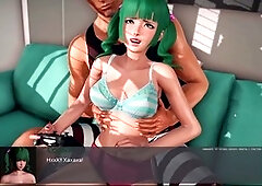 Stunning woman gets some intense loving in a public toilet