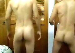 Naked Twinks Dancing and Masturbating