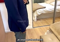 Real Estate Agent Challenge - He thought he was selling an apartment, I made him hard until he fucked me like a real slut