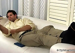 Spy On Jet's Dress Socks & Manly Feet - Jet