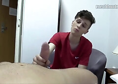 Czech Hunter - While Waiting for the Instruct Fellow Gets Derailed by Wood