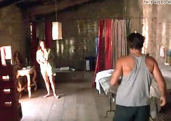 1997. Actress. Aer0smith angel. Sweetheart. Brunette Hair. Caucasian. Celebrity. Cleavage. Costume. Sexy. Giving A Kiss. Legs. Liv Tyler. Natural titt