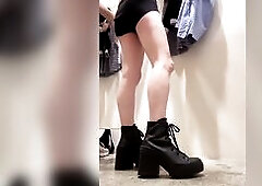Misstaiwan Shopping Mall Undressed Changing Room