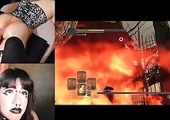 Slutty brunette teen Alex Chance fucked and cum on big boobs