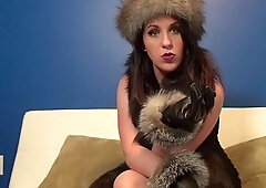 Close up of pussy stretched with big cock