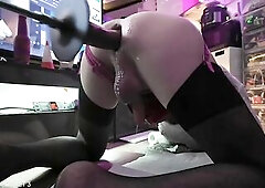 Just wanted to watch how fast I could get it gonnanight and took the Hismith to its full speed xxx