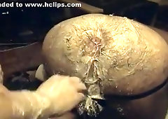 JDB0001 wailing on BrerBear's hole