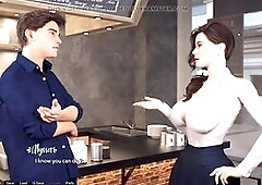 Fresh gal Misskitty2k reveals a secret side in a 3D adventure