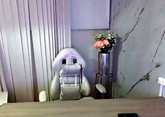 Close up teen masturbation