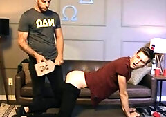 nextdoorstudios: Rookie's First Taste Of Pain