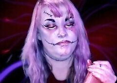 Facial Oral-Cream-Pie Succubus Head - DemiStein