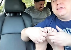 Hot little prince endures Matt's rough foot tickling session