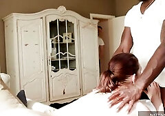 Massage Ends In Double Penetration On Marie Clarence - 4K teaser