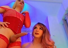 Getting off, tranny