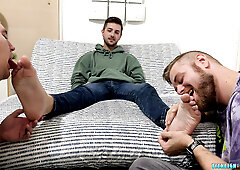 Straight Guy Found Himself Bounded For A Ticklish Adventure