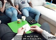 HUNT4K. That guy's jealous coz I paid rent with my cunt!