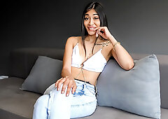 Sexy 18yo Latina Tight Pussy SLAMMED ROUGH By Pervy BWC American Producer