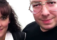Brunette hair Teases Cunt with Pump Then Takes Sex-toy and Rod