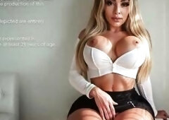 A breathtaking, ardent blond who unfathomable-mouths my shlong like no one ever has. [AI]