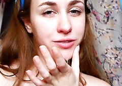 Pretty amateur redhead teen Farrah Flower fucked in public