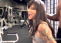 Naughty Sweaty Workout at the Gym