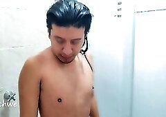 Taking a delicious bath