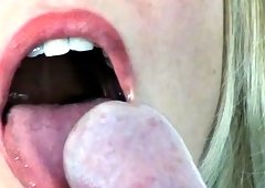 blowjob leather gloves