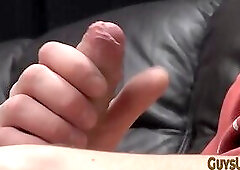 Uncut twink gets ass railed