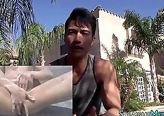 Straight asian amateur