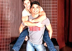 Sex club 3some with Devin Franco, Colton Reece, and Christian Finch