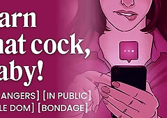 You were just trying to salvage your night after being stood up, but one intense look from the bartender shifts everything. This erotic audio story ta