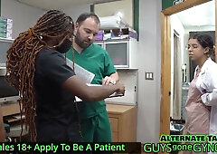 Male patient humiliated by two female doctors during a dermatology exam
