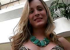 Big boobs tranny gets her asshole rammed