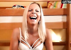 Hawt Teen Drilled Hardcore by Angry Housekeeper in Hostel - LETSDOEIT